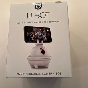 U BOT 360 degree Rotation Smart Face Tracking Personal Camera Bot